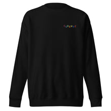 Load image into Gallery viewer, Closure Rainbow Crewneck