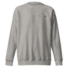 Load image into Gallery viewer, Closure Rainbow Crewneck