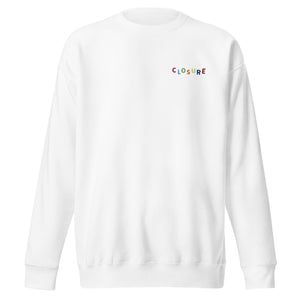 Closure Rainbow Crewneck