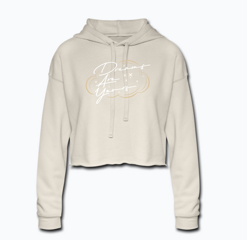 Womens “DAY One” Crop Hoodie