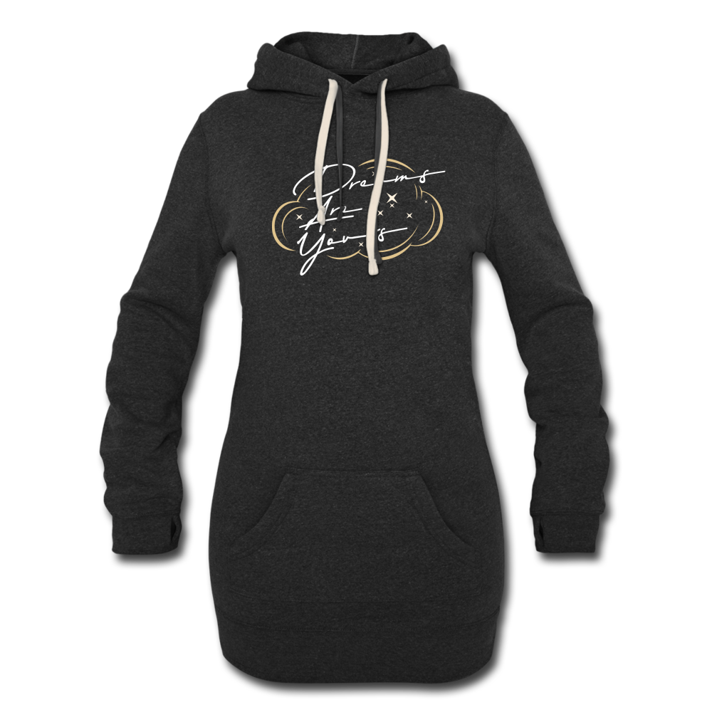 'Dreams Are Yours' DAY One Premium Women's Hoodie - heather black